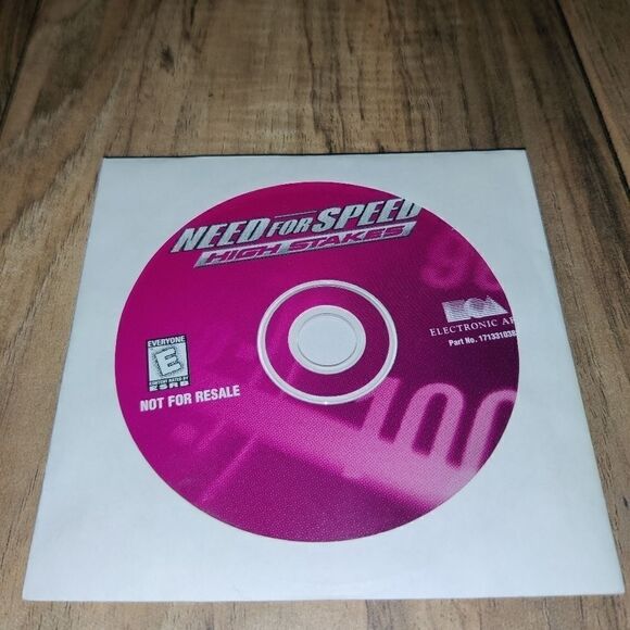 Need for Speed High Stakes (PC, 1999) PC - NO BOX, CD-ROM DISC WITH SLEEVE ONLY - Picture 5 of 5
